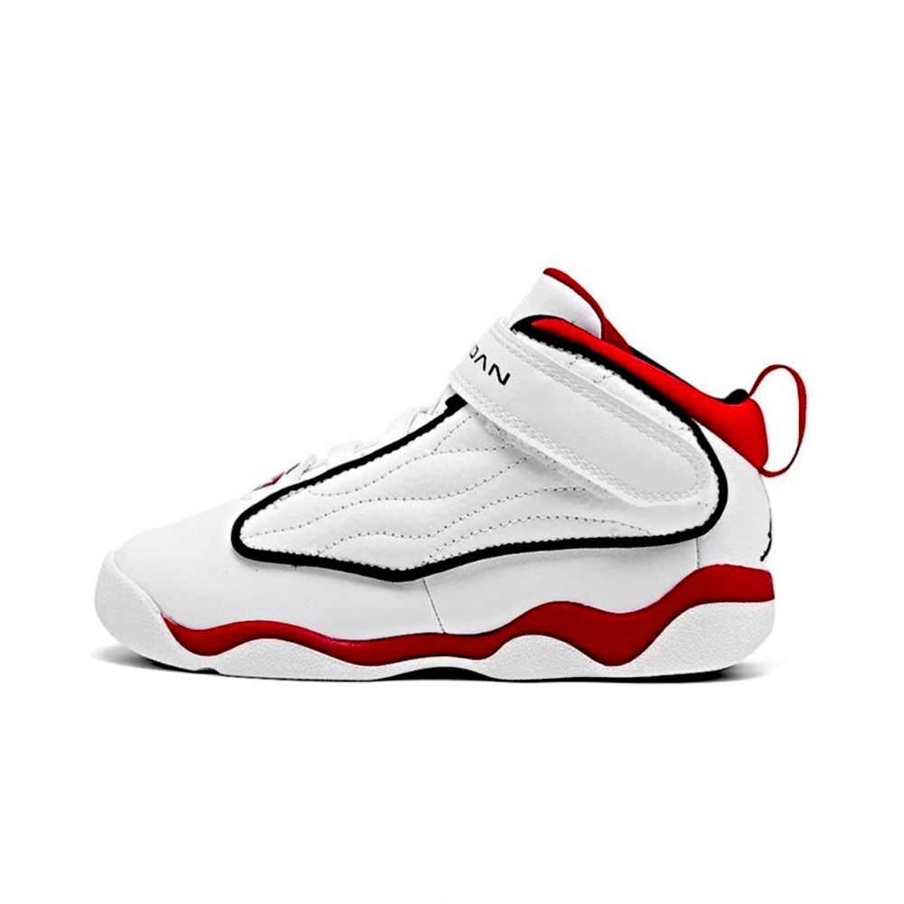 Toddler’s Jordan Pro Strong White/Black-Gym Red